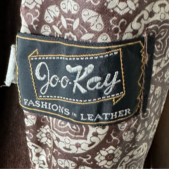 1970s Joo-Kay Chocolate Suede Fringe Leather Jacket - Picture 10 of 10